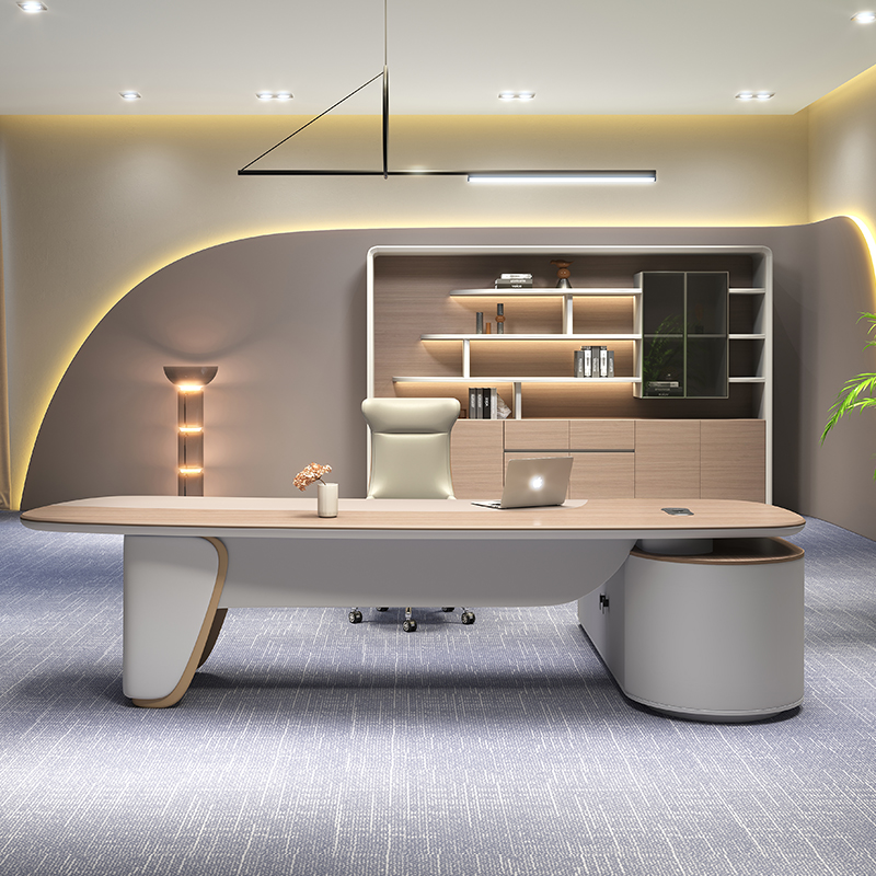 Office Tech And Management - Modern Luxury Home Executive Office Desk