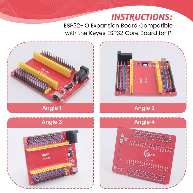 A01E-ESP32-IO Expansion Board  – обзор и цена Raspberry Pi Keyboard