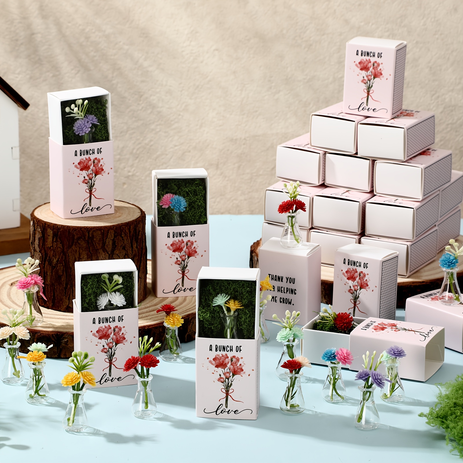 50 Bulk Mini Bud Vase with Sma – обзор и цена Office Of Tech