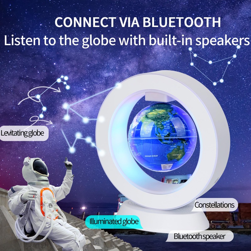 Levitating Bluetooth Speaker L – обзор и цена Office Tech And Gadgets