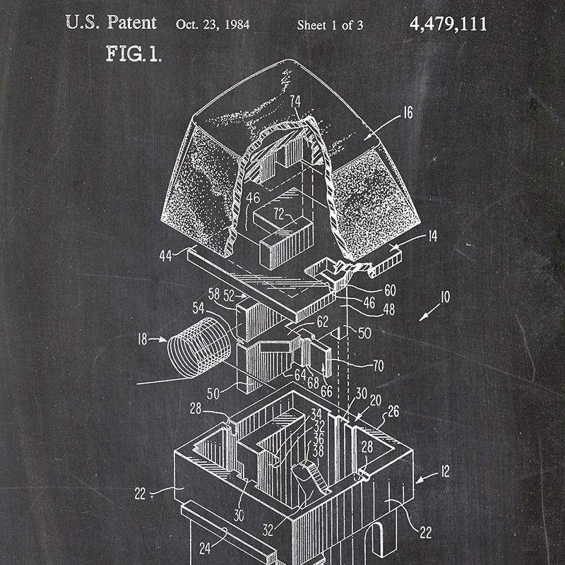 6Pcs Vintage Computer Patent W – обзор и цена Office Print Tech