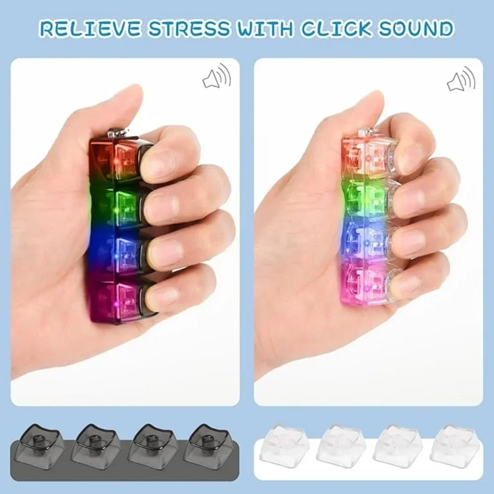 1pcs LED Keyboard Keycap Stres – обзор и цена Office Tech And Gadgets