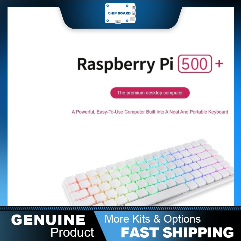 Raspberry Pi 500+ All-in-One K – обзор и цена Raspberry Pi Keyboard