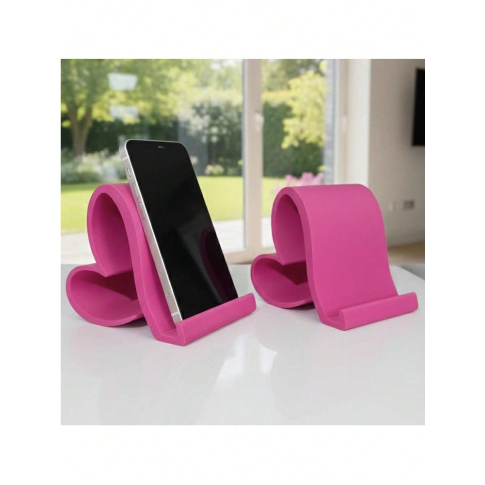 1pc Heart-Shaped Phone Holder  – обзор и цена Office Print Tech