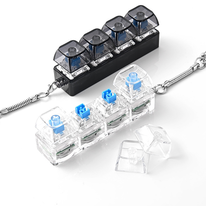 4Keys Mechanical Keyboard Keyc – обзор и цена Home Office Tech Gadgets