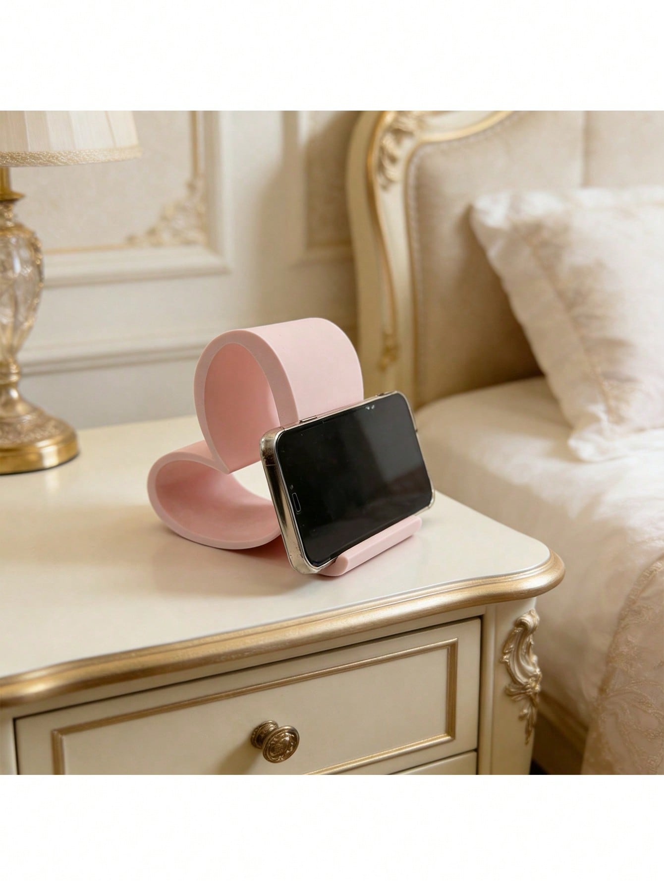 1pc Heart-Shaped Phone Holder  – обзор и цена Office Print Tech