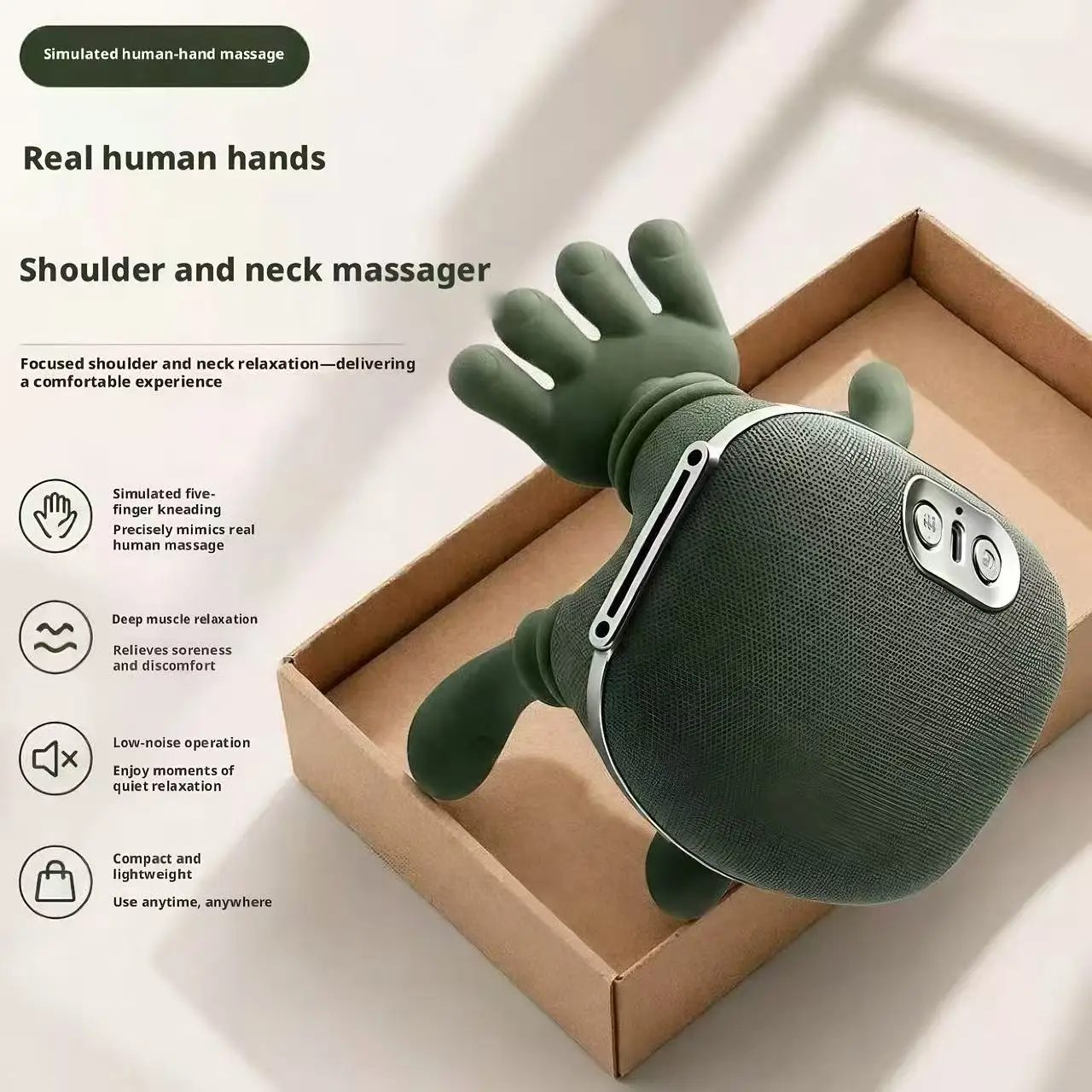 Simulated Human Hand Kneading  – обзор и цена Office Technologies