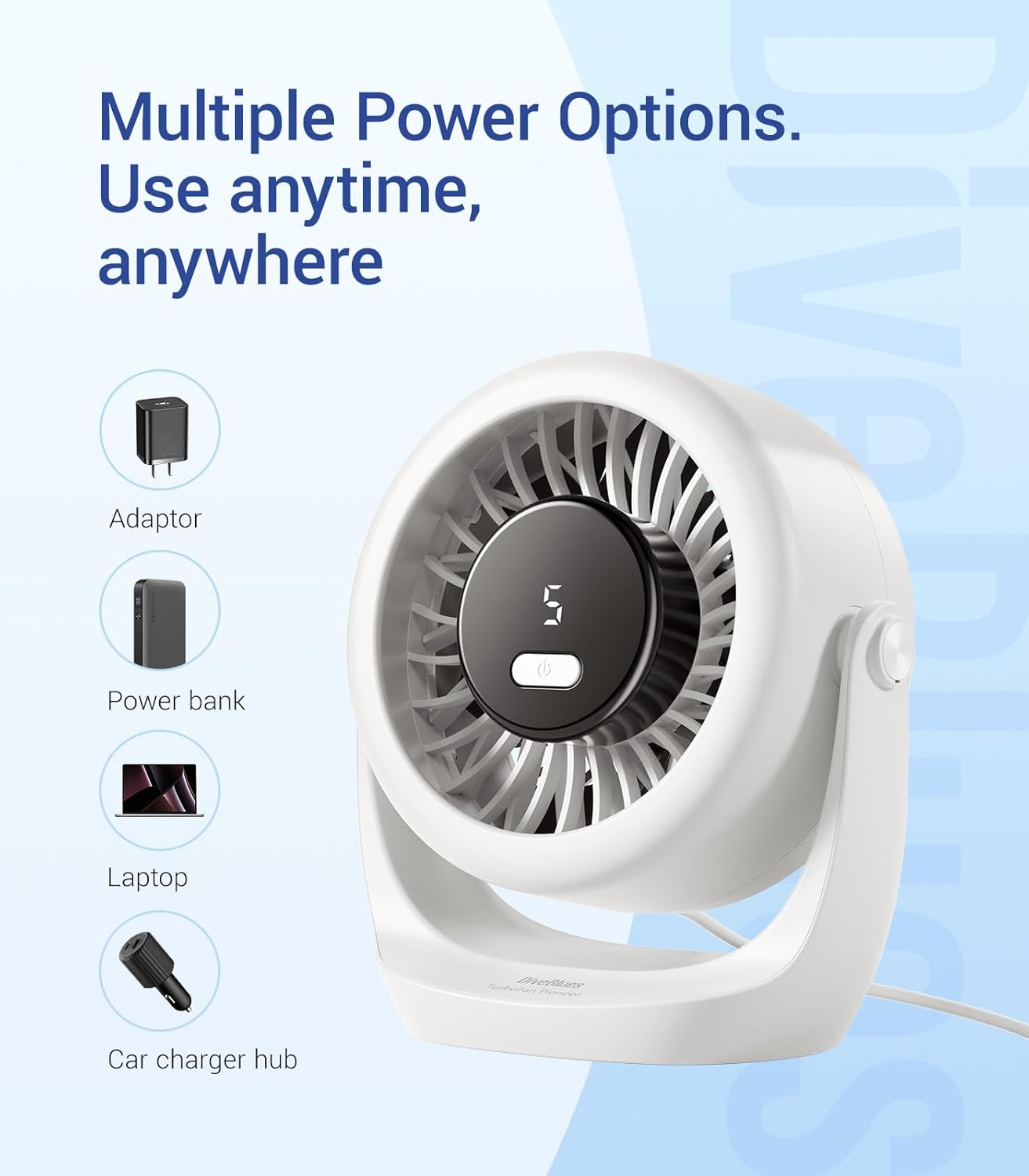 USB Desk Turbo Fan, Ultra-Quie – обзор и цена Home Office Tech Gadgets