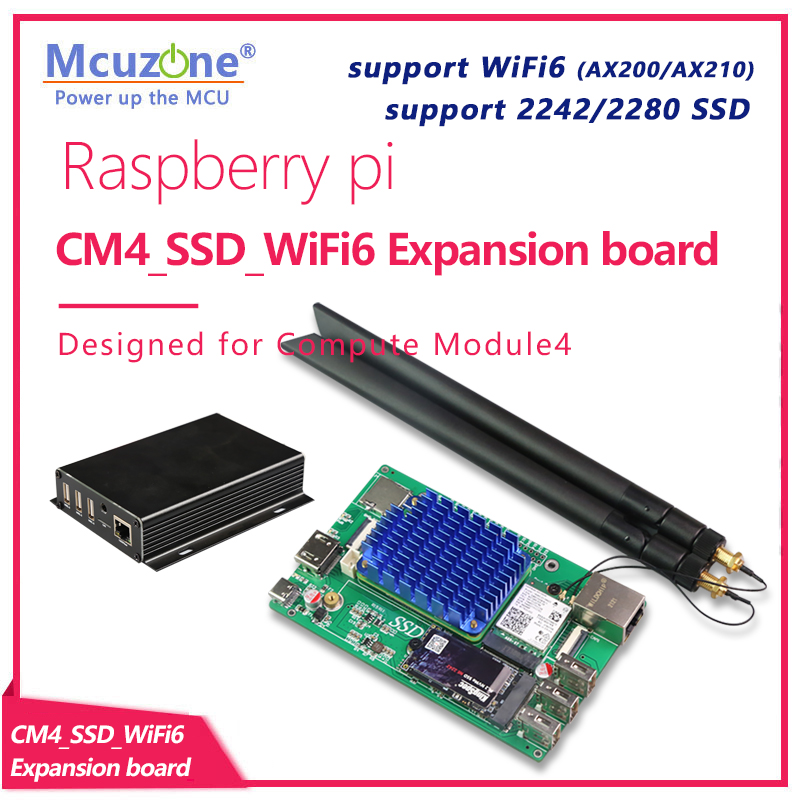 RPi CM4_SSD_WiFi6 Expansion bo – обзор и цена Raspberry Pi Keyboard