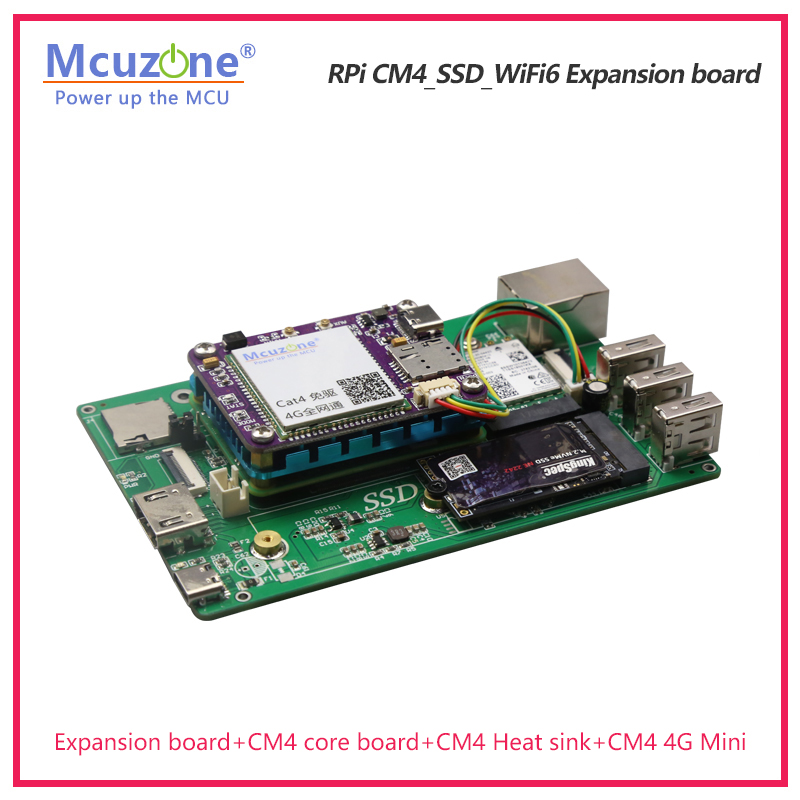 RPi CM4_SSD_WiFi6 Expansion bo – обзор и цена Raspberry Pi Keyboard