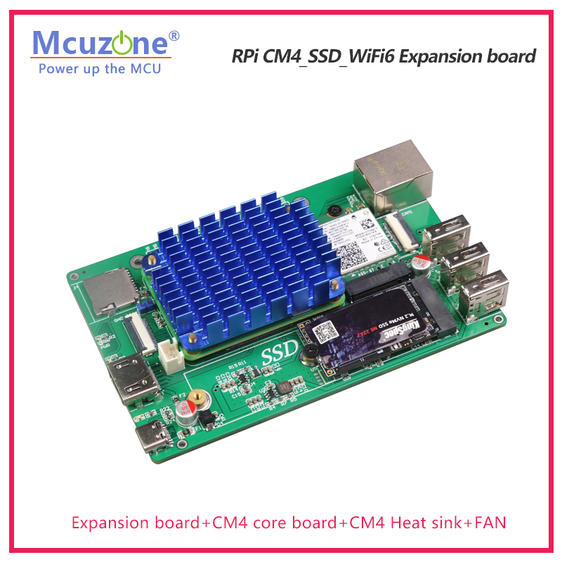 RPi CM4_SSD_WiFi6 Expansion bo – обзор и цена Raspberry Pi Keyboard