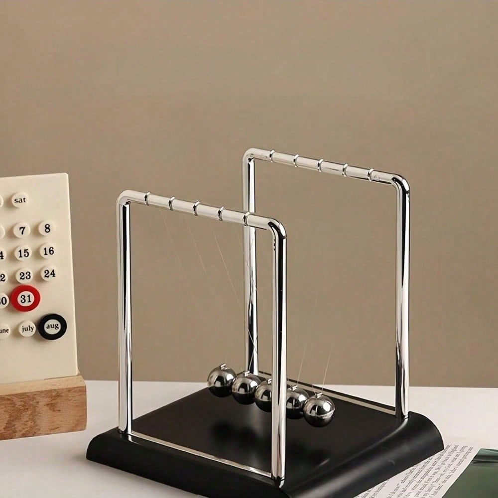Black Metal Newton's Cradle Ba – обзор и цена Office Of Tech