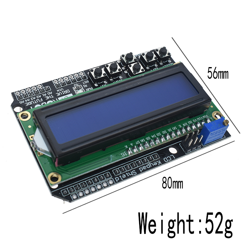 1PCS LCD Keypad Shield LCD1602 – обзор и цена Raspberry Pi Keyboard