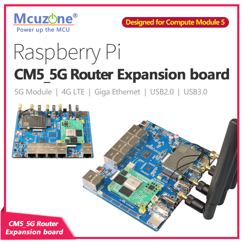 Raspberry Pi CM5_5G Router Exp – обзор и цена Raspberry Pi Keyboard