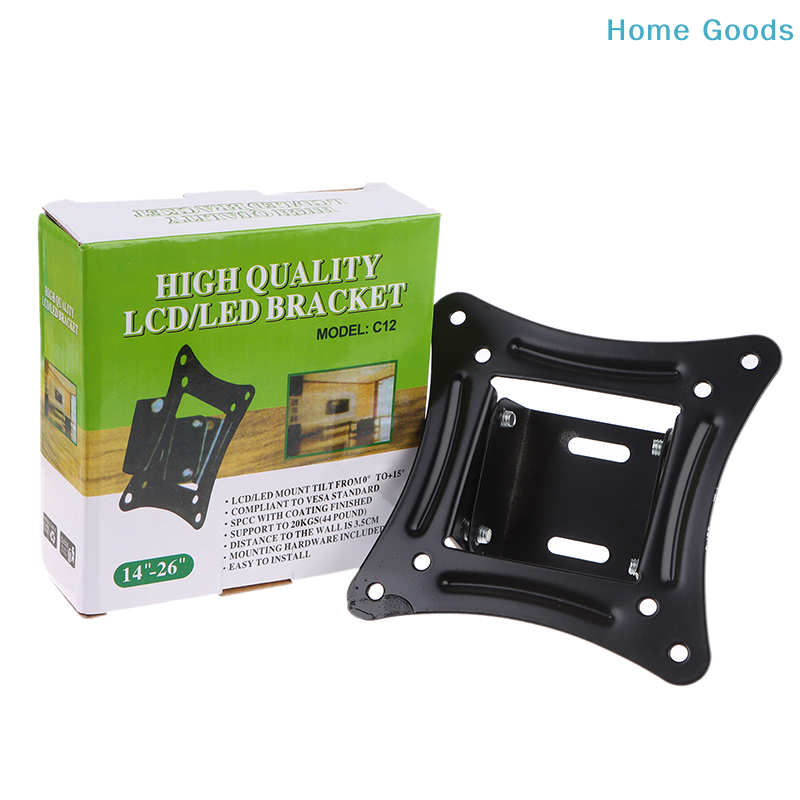 1Set 14-27Inch TV Mounts LCD L – обзор и цена Flat Panel Mount Tilt