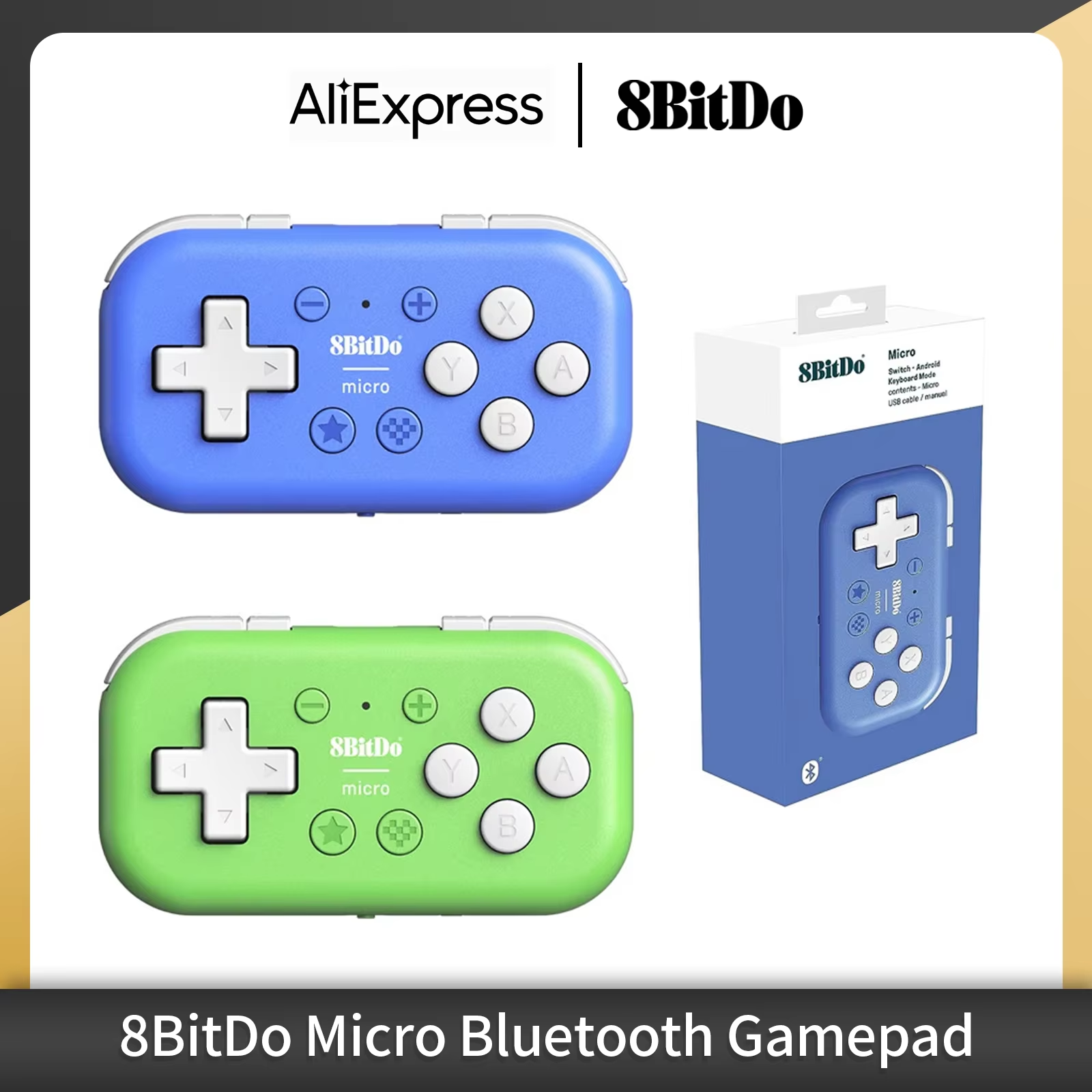 8Bitdo Micro Bluetooth Gamepad – обзор и цена Raspberry Pi Keyboard