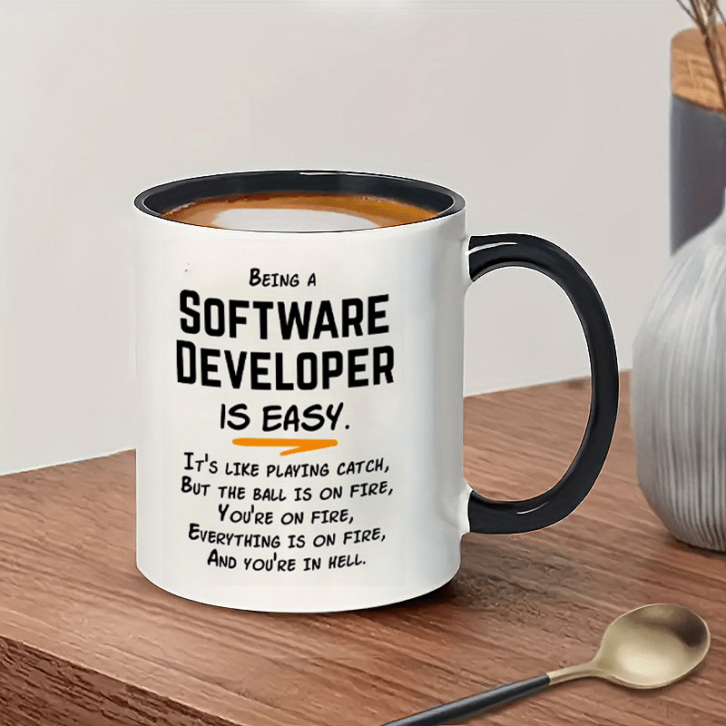 Software Developer Humor 11oz  – обзор и цена Office Of Tech