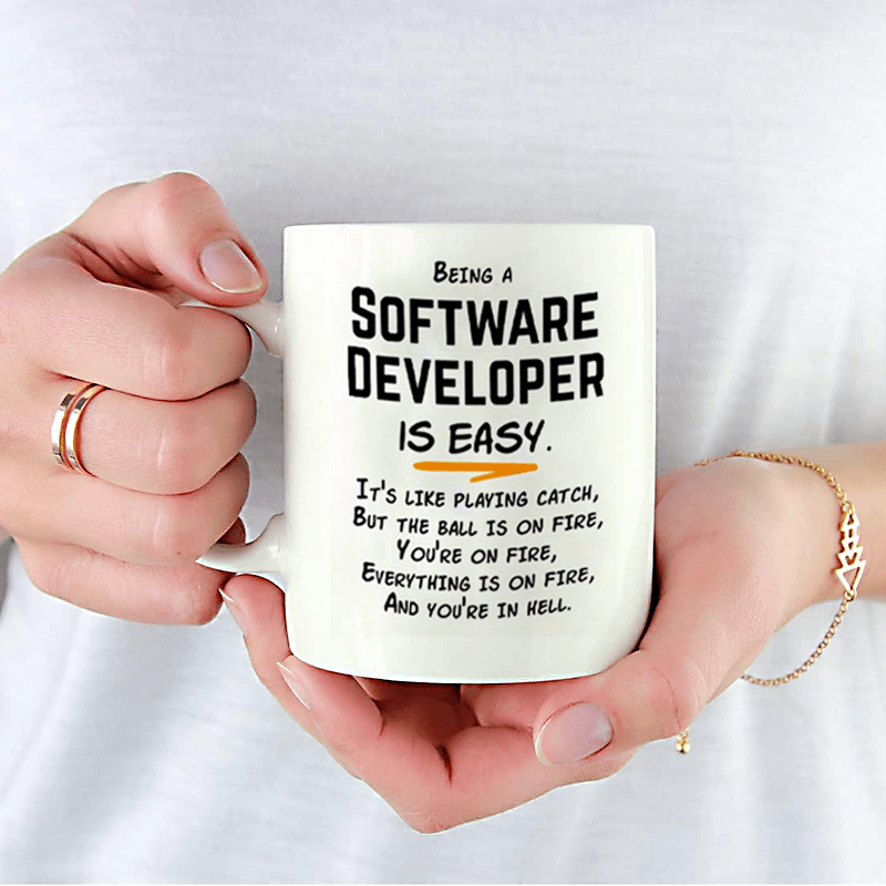 Software Developer Humor 11oz  – обзор и цена Office Of Tech