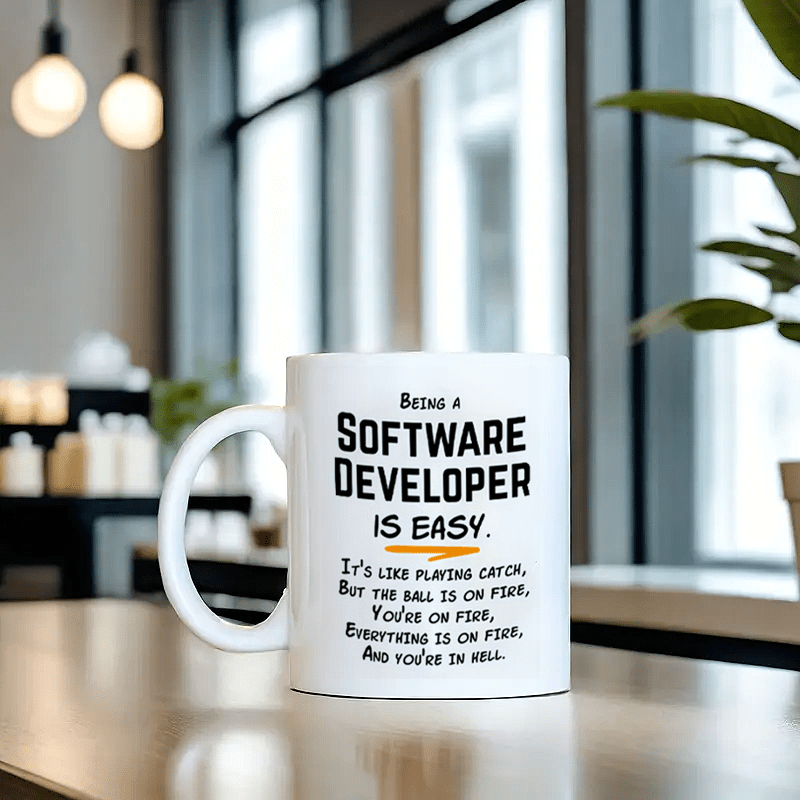Software Developer Humor 11oz  – обзор и цена Office Of Tech