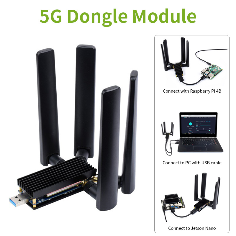 5G Dongle Module USB 3.1 to M. – обзор и цена Raspberry Pi Keyboard