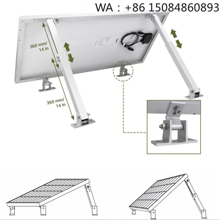 Adjustable Triangle PV Mount B – обзор и цена Flat Panel Mount Tilt