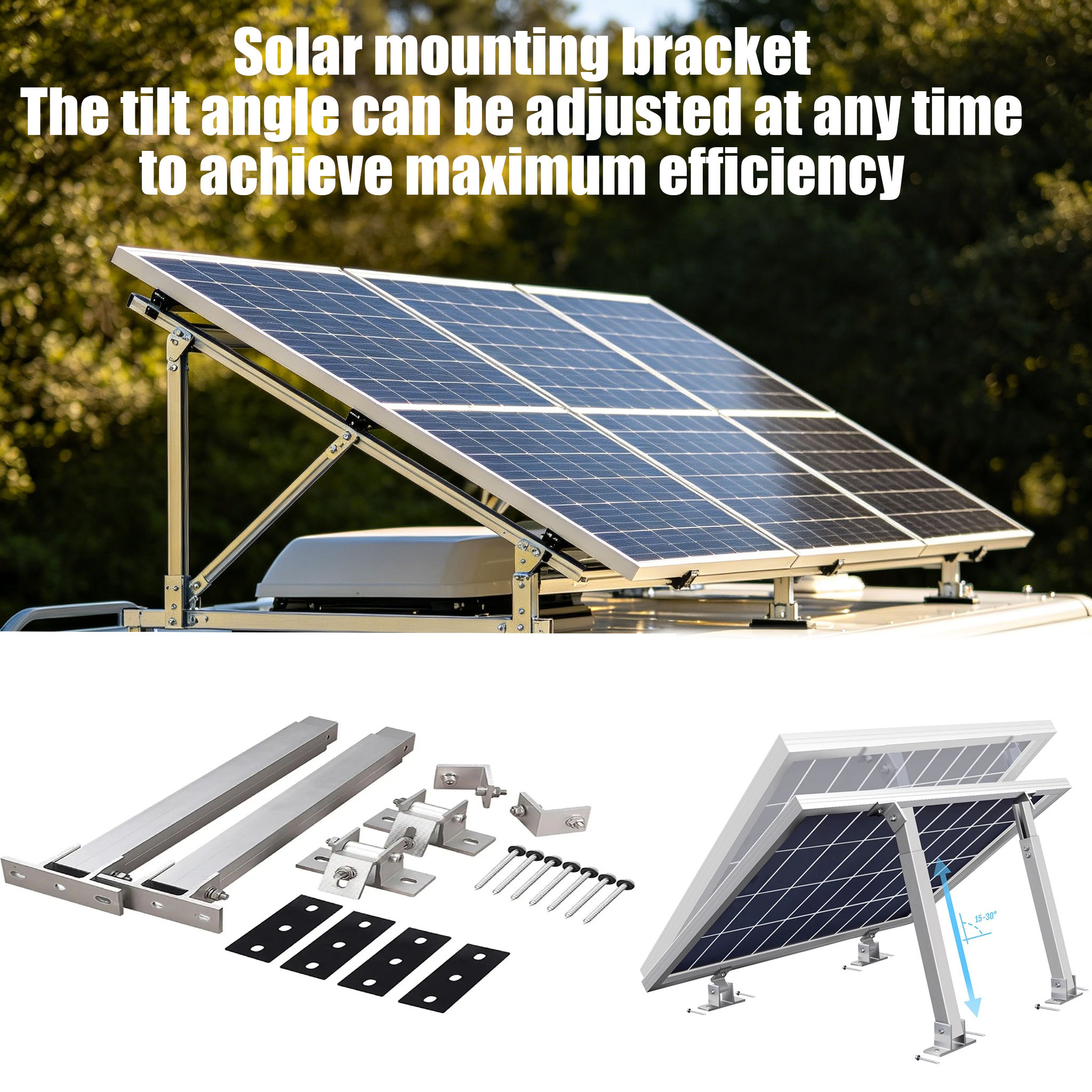 Solar Panel Tilt Mounting Brac – обзор и цена Flat Panel Mount Tilt