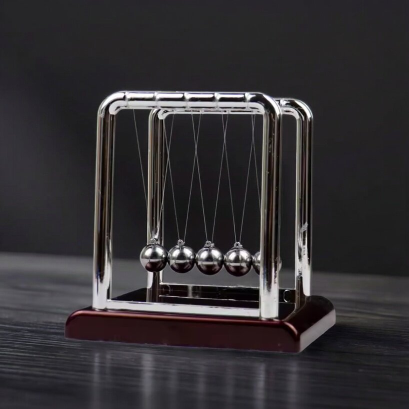 Newton Cradle Balance Pendulum – обзор и цена Office Technologies
