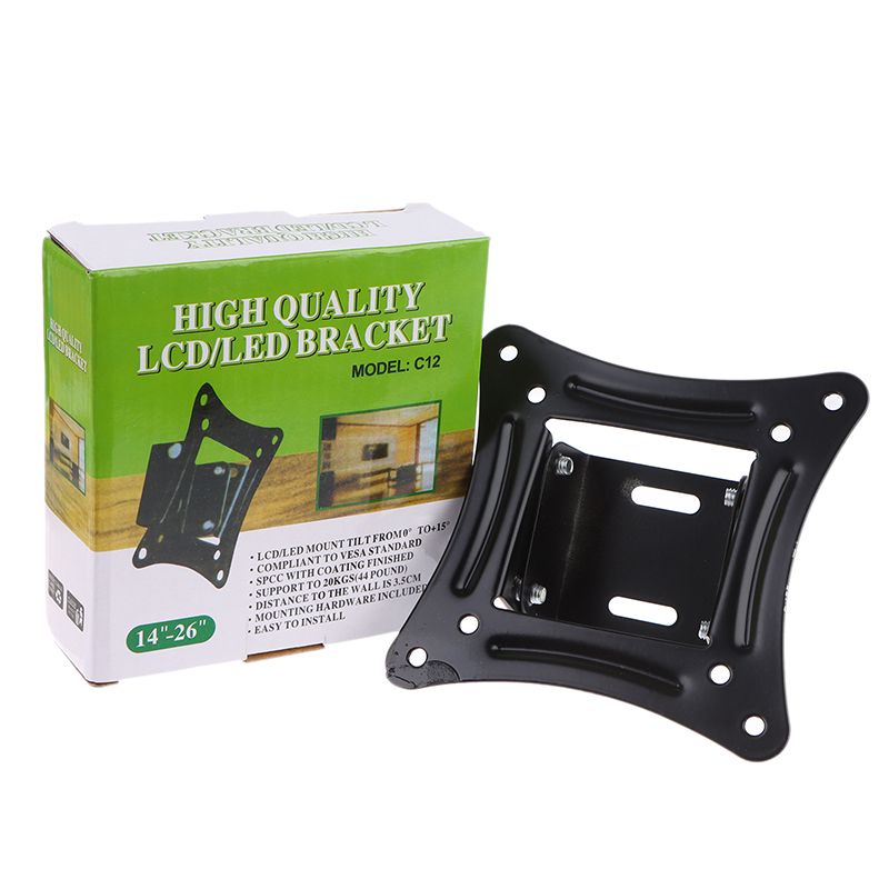 1Set 14-27Inch TV Mounts LCD L – обзор и цена Flat Panel Mount Tilt
