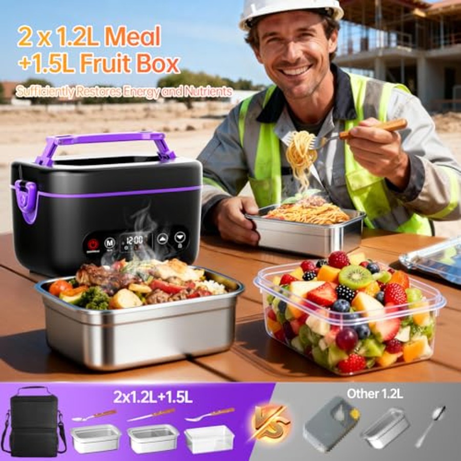 Electric Heated Lunch Box for  – обзор и цена Office Of Tech