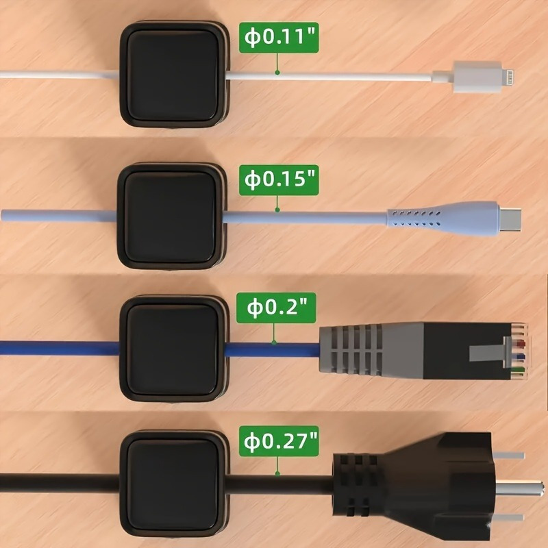 12-Pack Cable Organizers — the – обзор и цена Office Tech And Management